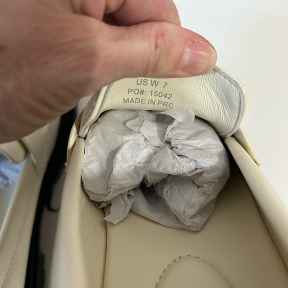 Quince Italian Leather Lug Sole Loafer Bone Cream Women's Sizes 7 and 8 NEW - Picture 7 of 12